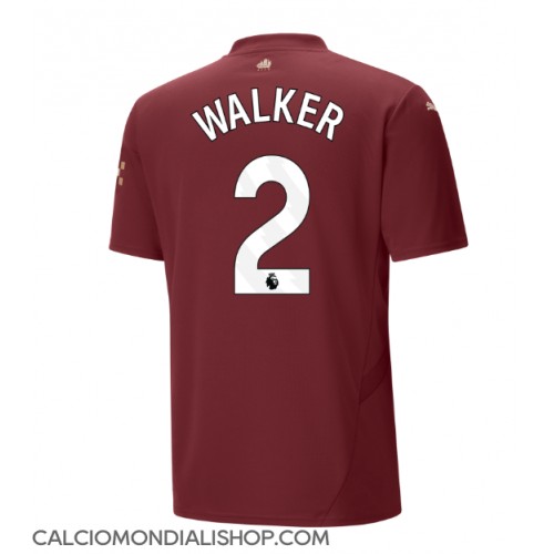 Maglie da calcio Manchester City Kyle Walker #2 Terza Maglia 2024-25 Manica Corta